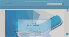 Desktop Screenshot of mundofibras.com